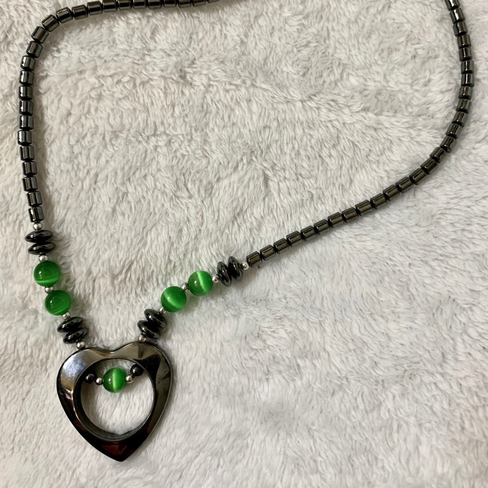 Lava stone necklace